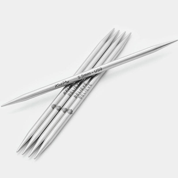 DOUBLE POINTED NEEDLES 15cm (6'') THE MINDFUL COLLECTION